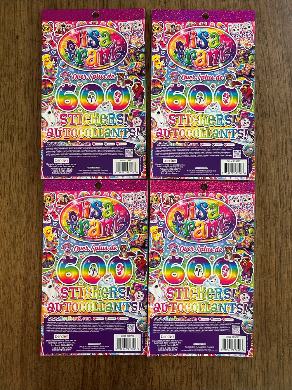 Lisa Frank Stickers - Bundle includes 4! - Picture 2 of 8